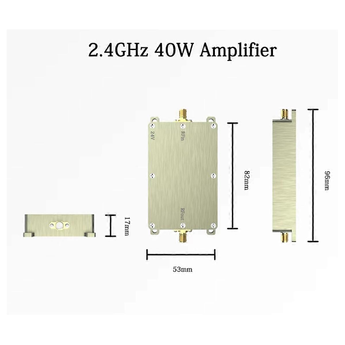 2.4GHz 10W RF High Power Amplifiers Wireless Signal Extender
