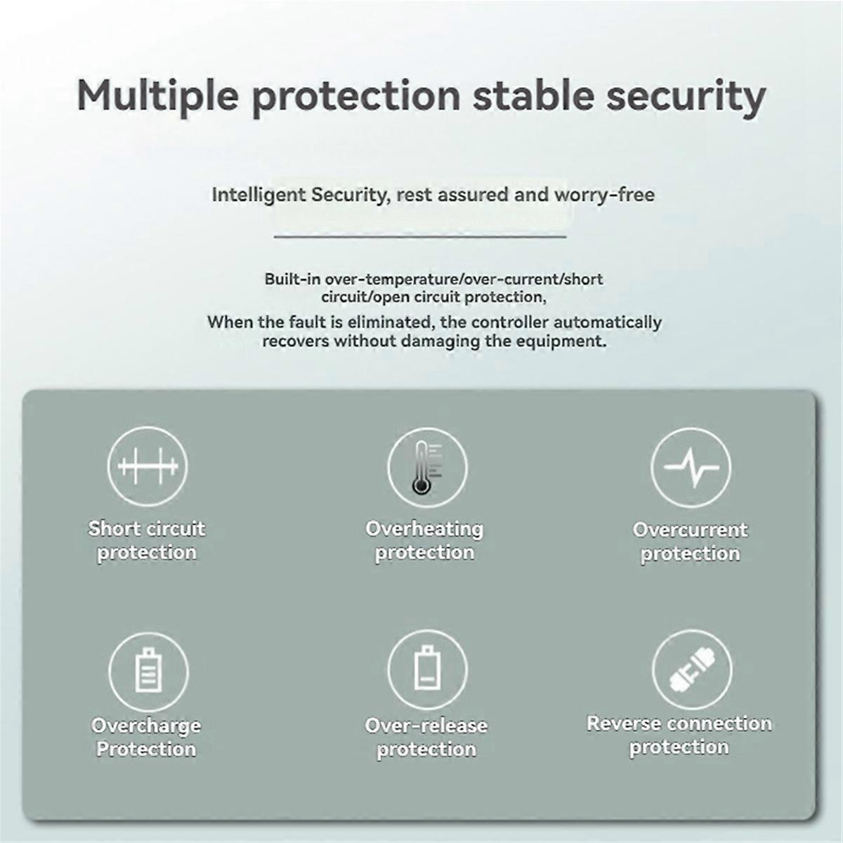 WIFI Bluetooth Solarladeregler MPPT-Controller 30A