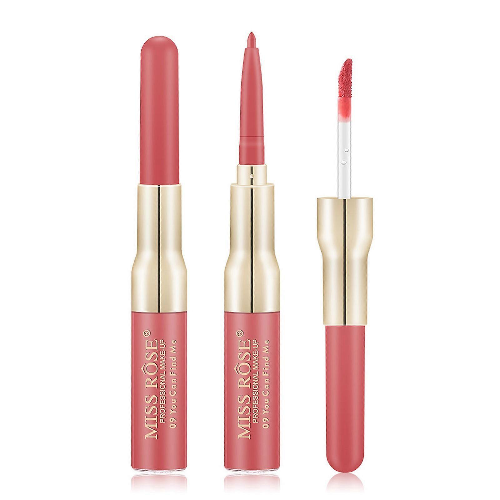 Doppelseitiger Lipgloss Lipliner Lipgloss Matte Lip Glaze PUW12769