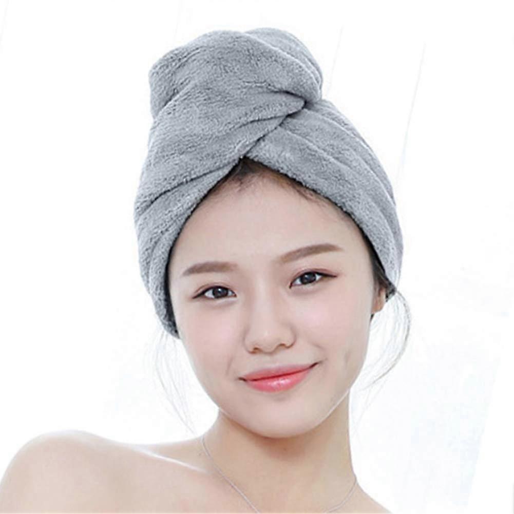 Soft Microfiber Hair Drying Shower Cap for Shower Bath