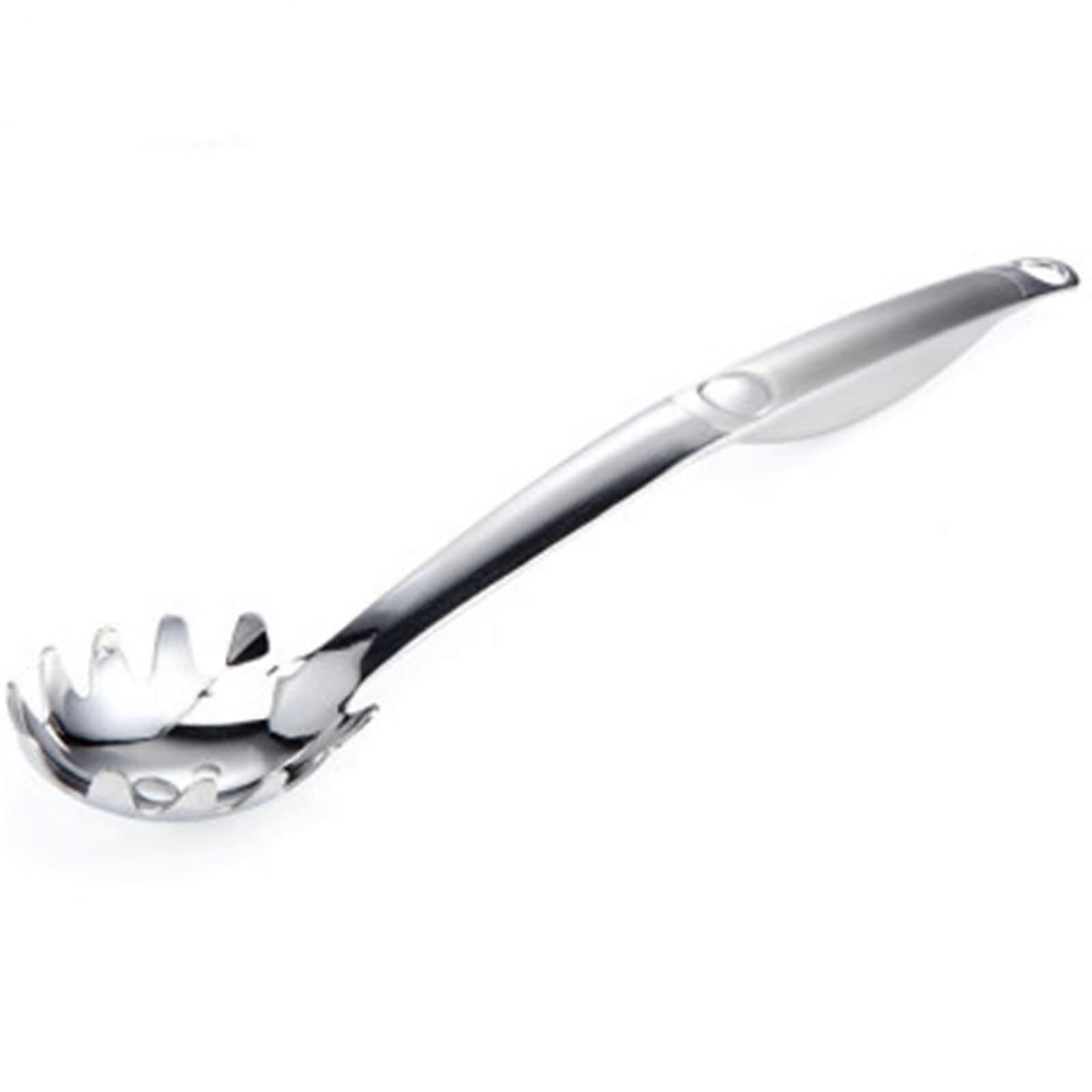 Stainless Steel Pasta Spoon for Noodle and Spaghetti Serving