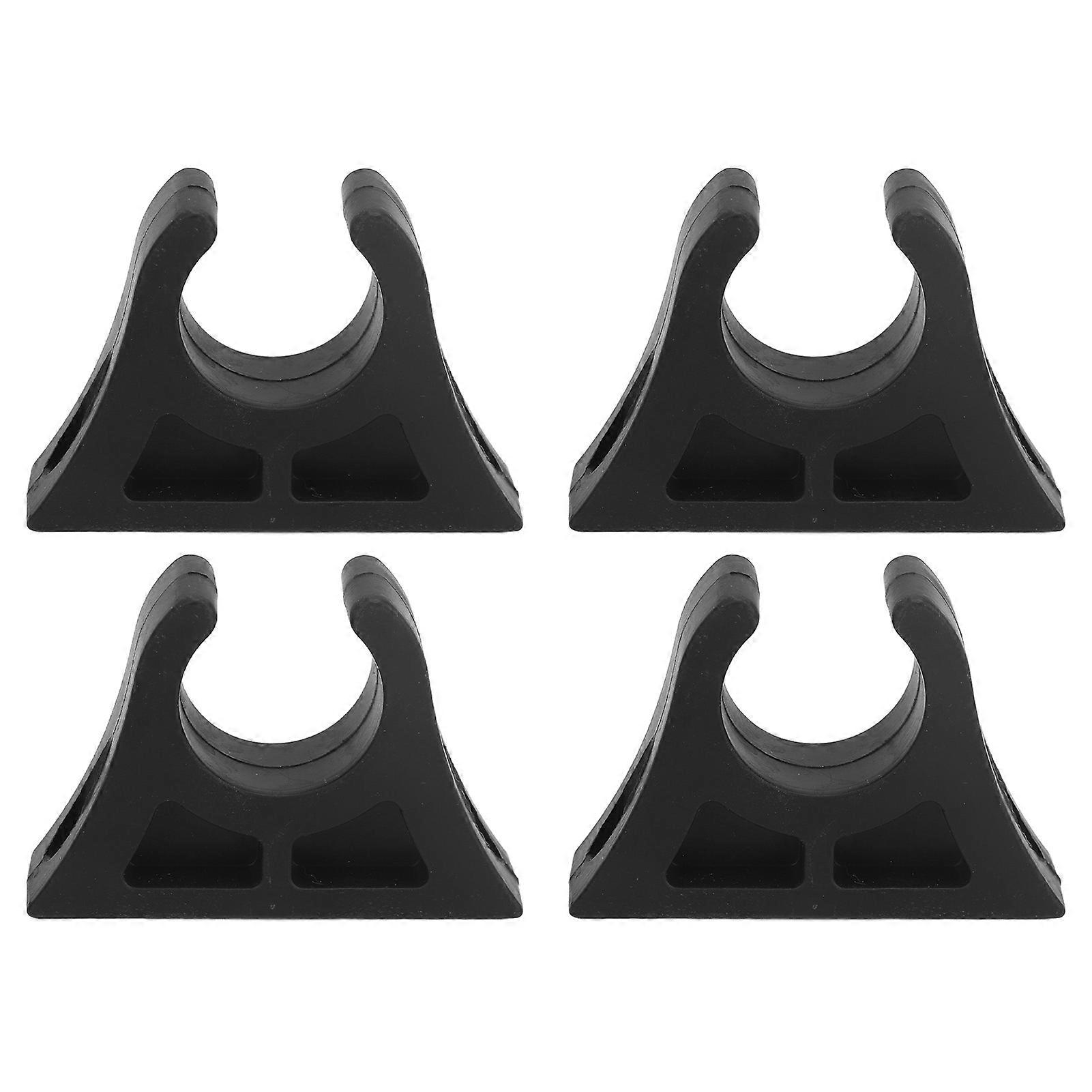 4 Pack Plastic Paddle Holders for Kayak, Canoe, Rowing Boat