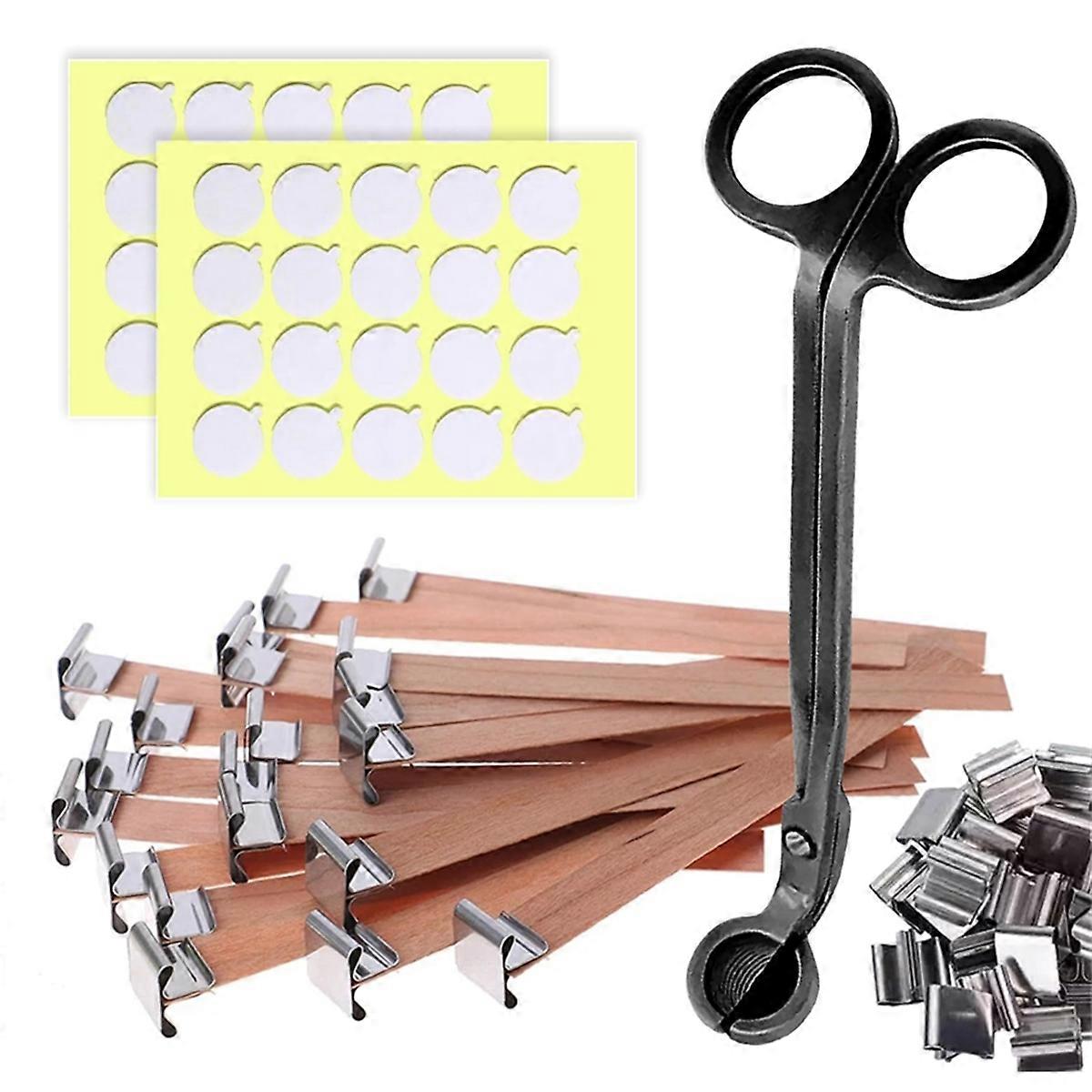 151 PCS Candle Making Set - for Candle Making Smokeless Wood Wicks