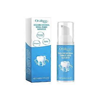Oralhoe Mousse Limpiadora Bucal Limpieza de Dientes White Care Fresh Breath Foam Mousse Limpiadora