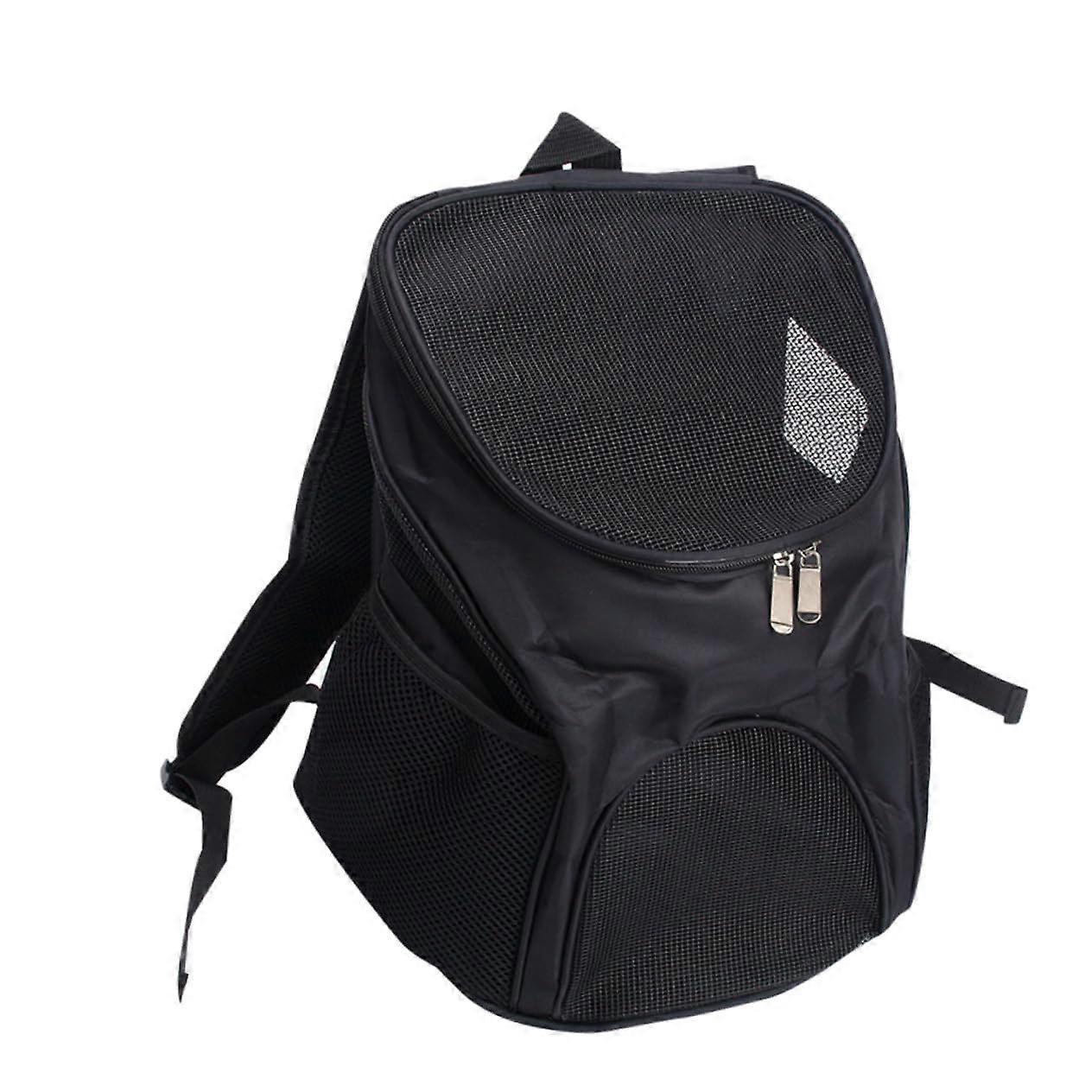 Dog Backpack Carrier Front/Back Carrier Bag Foot Pad Suitable for Small Dogs (3kg) Great for Outings Walking Shopping Traveling