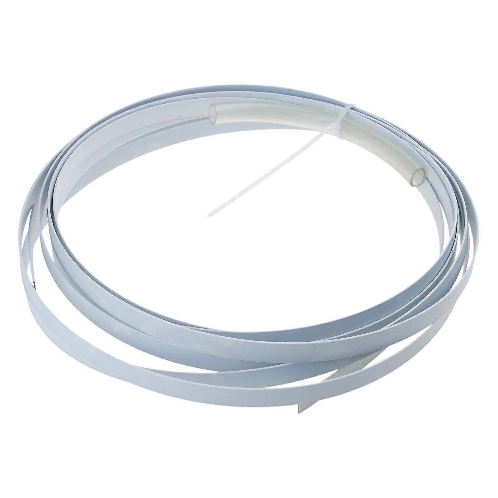 Rouleau D'armature En Acier Pour Jupon Victorien - 5m Baleine Métal + 10m Gaine Souple, Diamètres 6 à 12 Mm