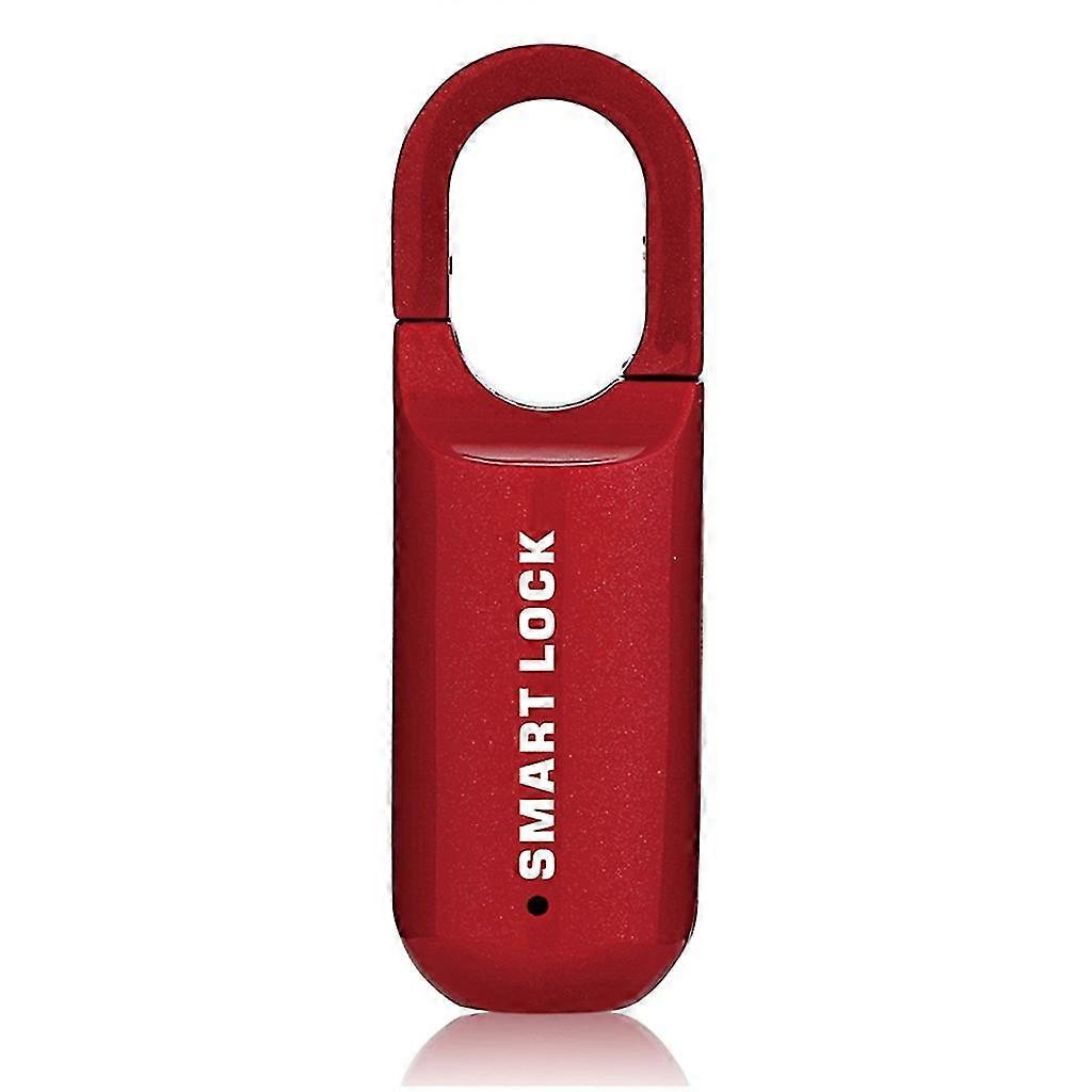 RedFingerprint Lock Door Lock Smart Security Keyless USB Rechargeable Padlocks