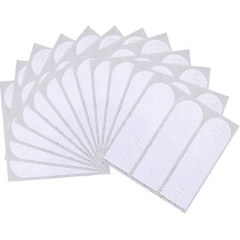 French Manicure Nail Art Stickers, Zelfklevende Nagel Sticker Tips Voor Manicure Decoratie Diy Tools (maan vormig ontwerp, 648 stuks)