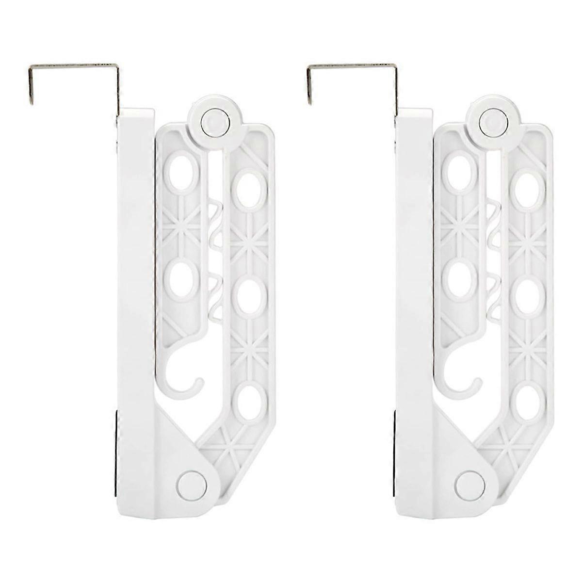 Door hanger folding rack - door clothes rail, modern and space-saving folding function, load-bearing capacity 5 kg