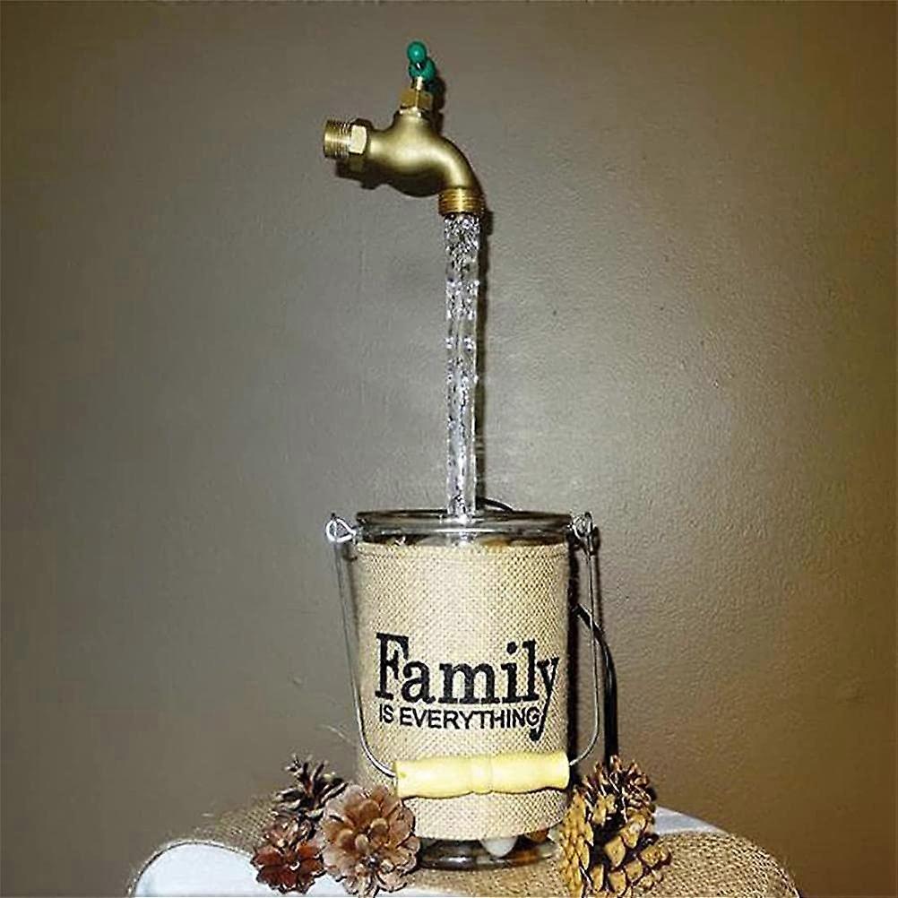Invisible Flowing Spout Watering Can Floating Tap Fountain, DIY Yard Art Decor, Decorations