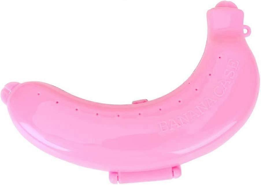 Banana Storage Box Small Portable Durable Fruit Storage Container (Yellow)