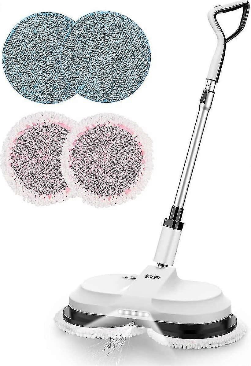 Blue+pink, 4 Pcs Electric Mop Vacuum Cleaner,(without Mop)