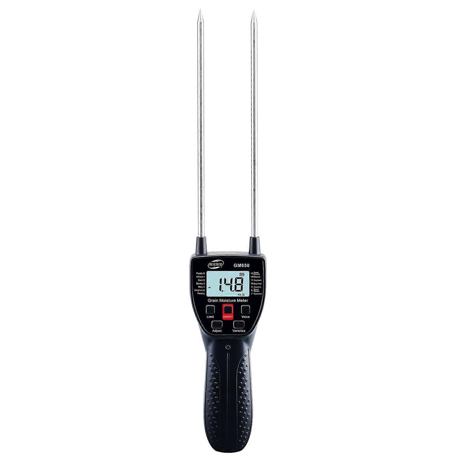 BENETECH GM650A Grain Moisture Meter, Battery Not Included 23cm