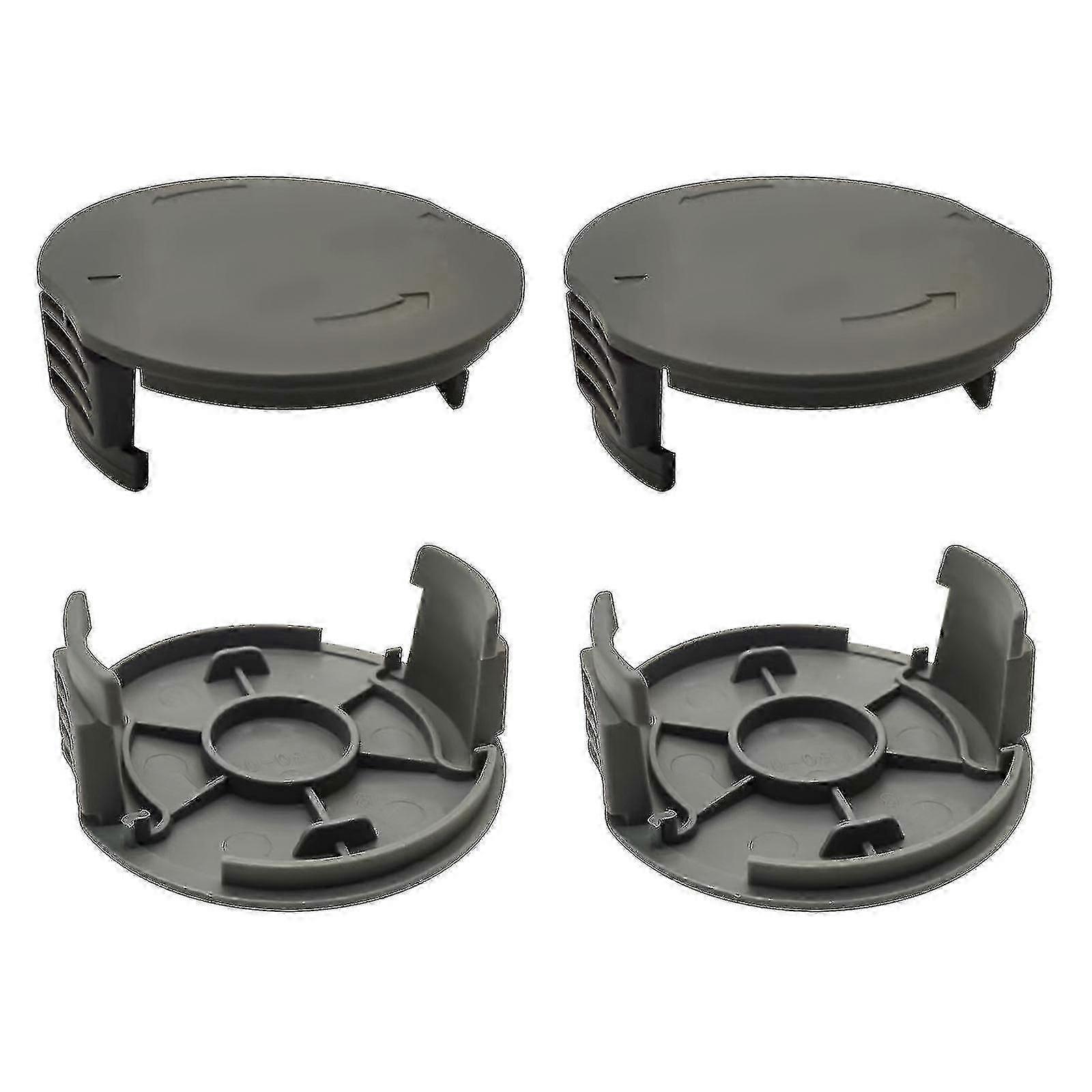 Lot de 4 couvercles de bobine de rechange F016f05320 pour débroussailleuses Bosch Easygrasscut 23, 26, 18, 18-230, 18-260 et 18-26