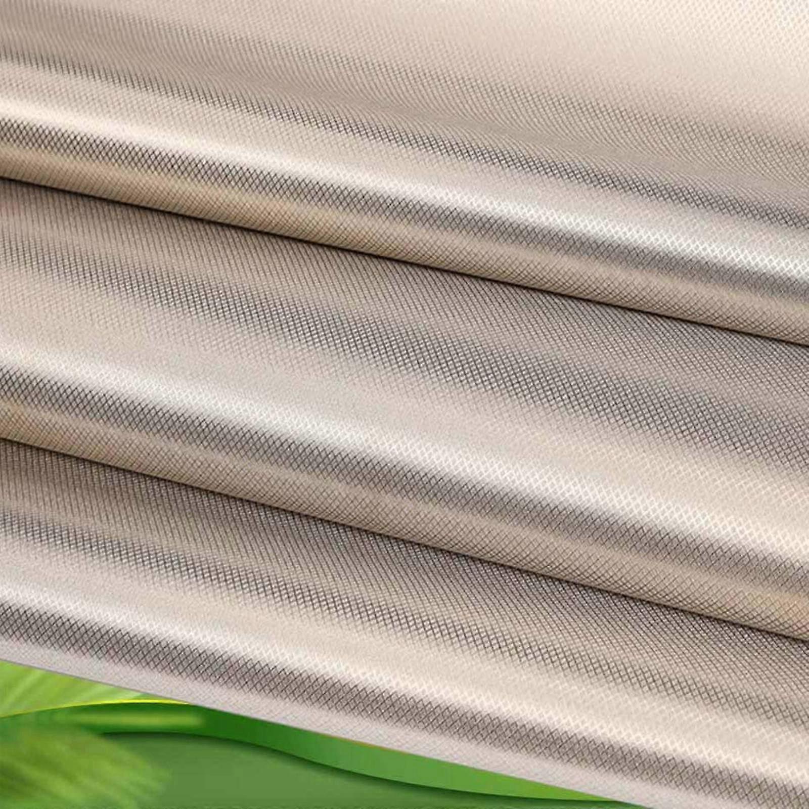 Faraday Fabric Proof Military Grade Signal Blocking Cloth EMP Shielding Fabric EMI, silver1x1.1m