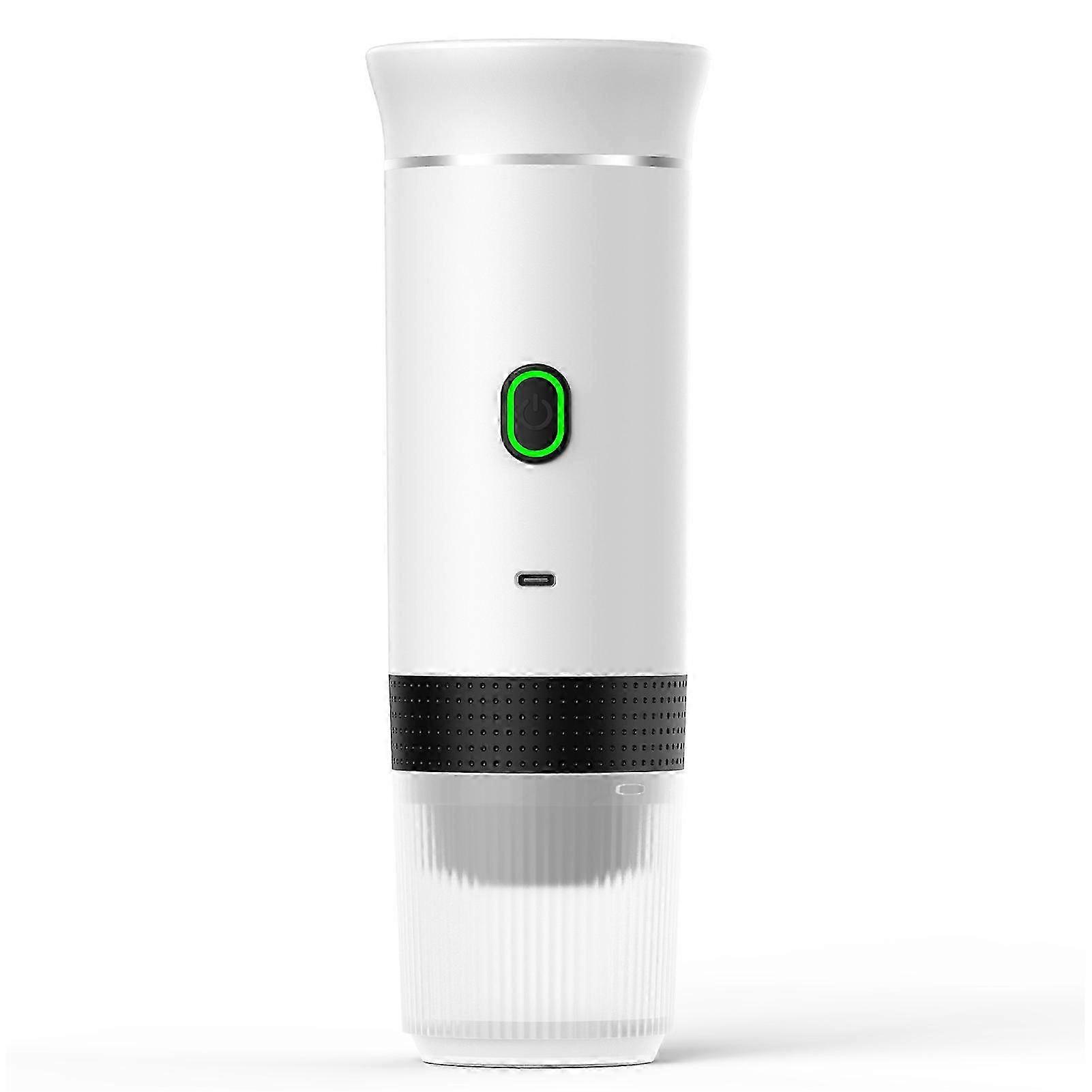 Maker 3-in-1Portable Machine, Mini Coffee for Travel, Self-Heating Car Coffee Maker with USB-C, Small Espresso Machine with Ground Coffee