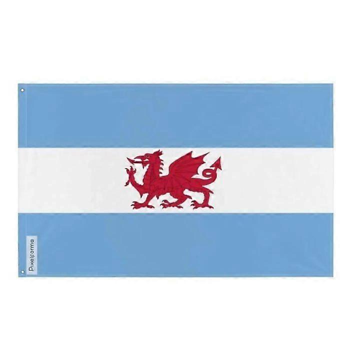 Puerto Madryn Flag – 192 x 288 cm – Polyester – Metal Eyelets – Durable