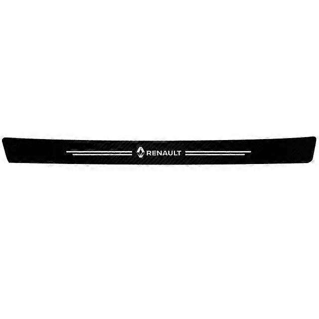 Suitable Suitable for Renault Fluence Captur Megane Clio Kadjar Talisman Arkana RS car threshold plate protection carbon fiber sticker