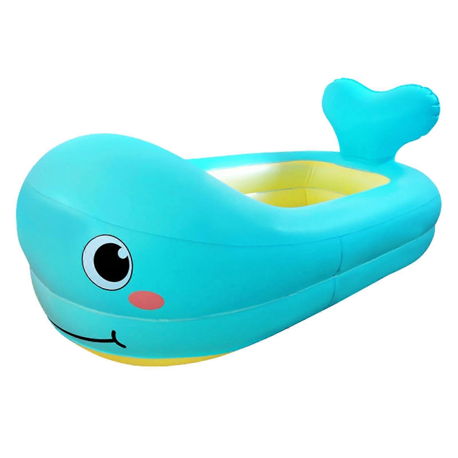 Sweet Wal inflatable toddler bathtub with nonslip base, travelfriendly Thick portable mini pool for 13