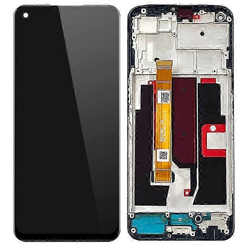 Oppo A74 5G/A54 5G CPH2195 Grade C LCD Screen Digitizer Assembly with Frame - Type A Replacement Part