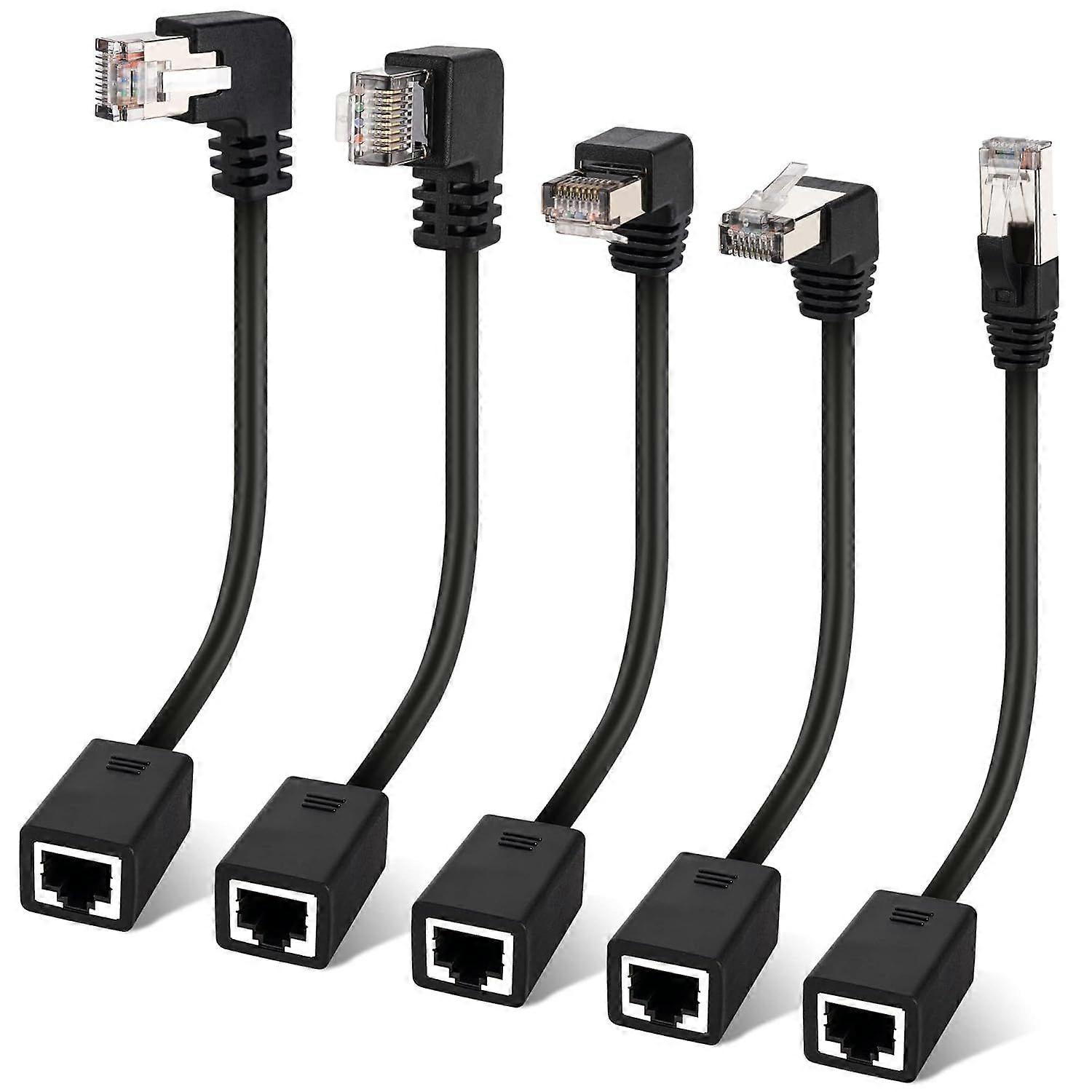 2025 Latest Model  Cat 6 Ethernet Extension Cable 5 PackMultiple