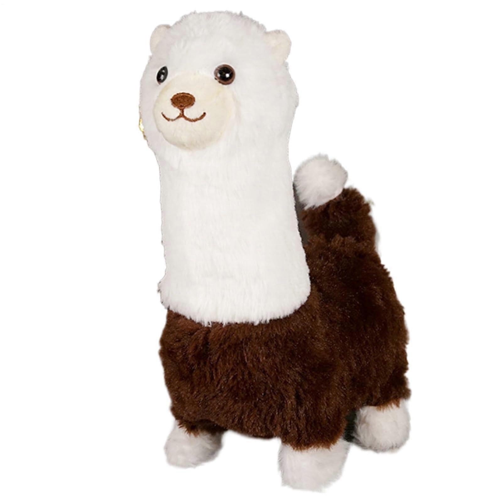 Alpaka stuffed animal Lama Sweet Electric Alpaca Pillow With Sound Function