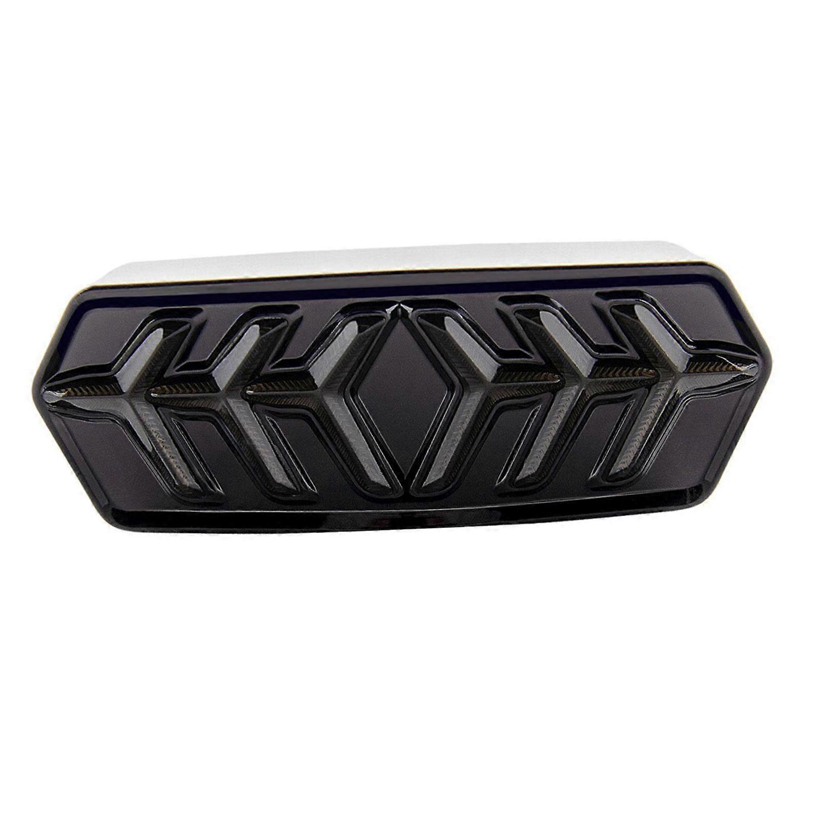 Tail Light with Turn Signals Led Integrated Smoke Lens