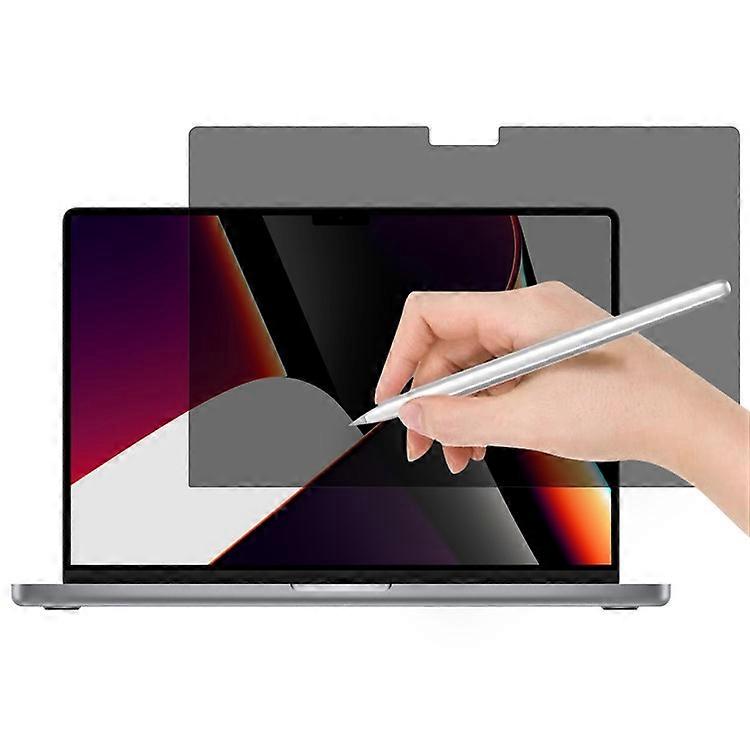 Protection d’écran de confidentialité compatible pour MacBook Pro 14 pouces (2024) A3401 A3112 A3185 M4 / (2023) A2779 A2918 A2992 M3 / (2021) A24