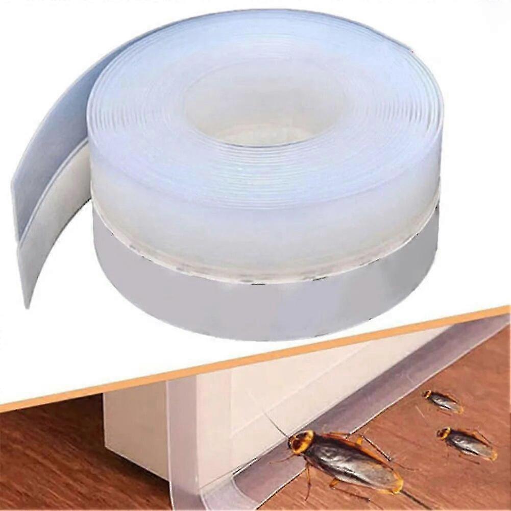 5M Self-Adhesive Door Bottom Seal Strip - Windproof Dustproof Weatherproof