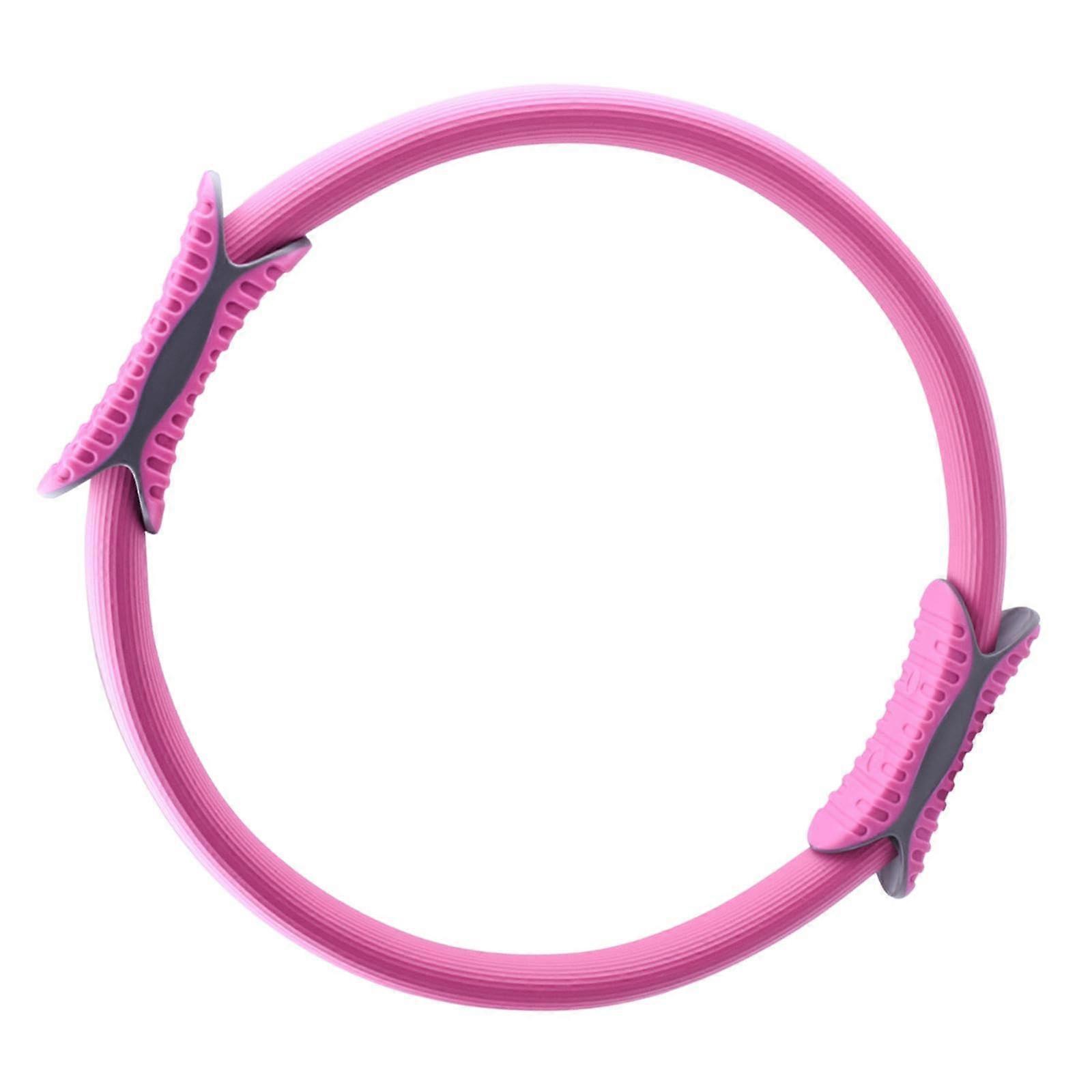 Pilates Elastic Device for Home Fitness - Pink Pilates Ring for Thigh Exercises, Compact and Durable, Ideal for Workout