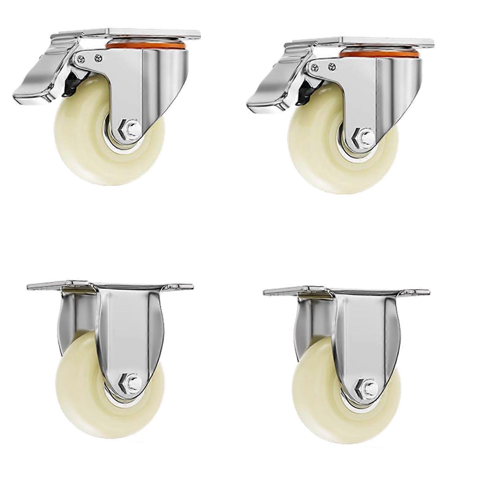 Universal wheel with nylon brake, 3, 4, 5 inch highperformance roller for trolley Swivelbrake 3inch