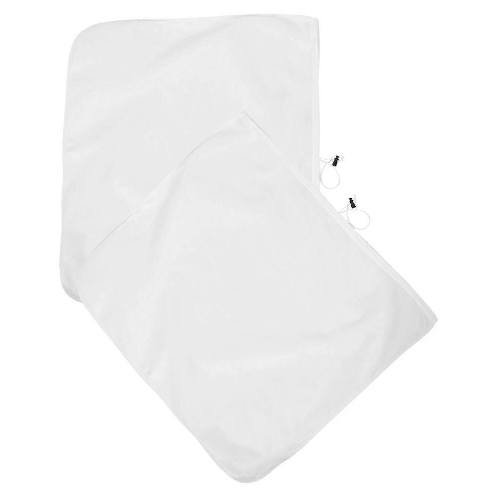 2pcs Reusable Drawstring Bags, Fine Mesh Nut Milk Strainer for Soybean Milk, Juice Filter Bags for , Easy to Clean