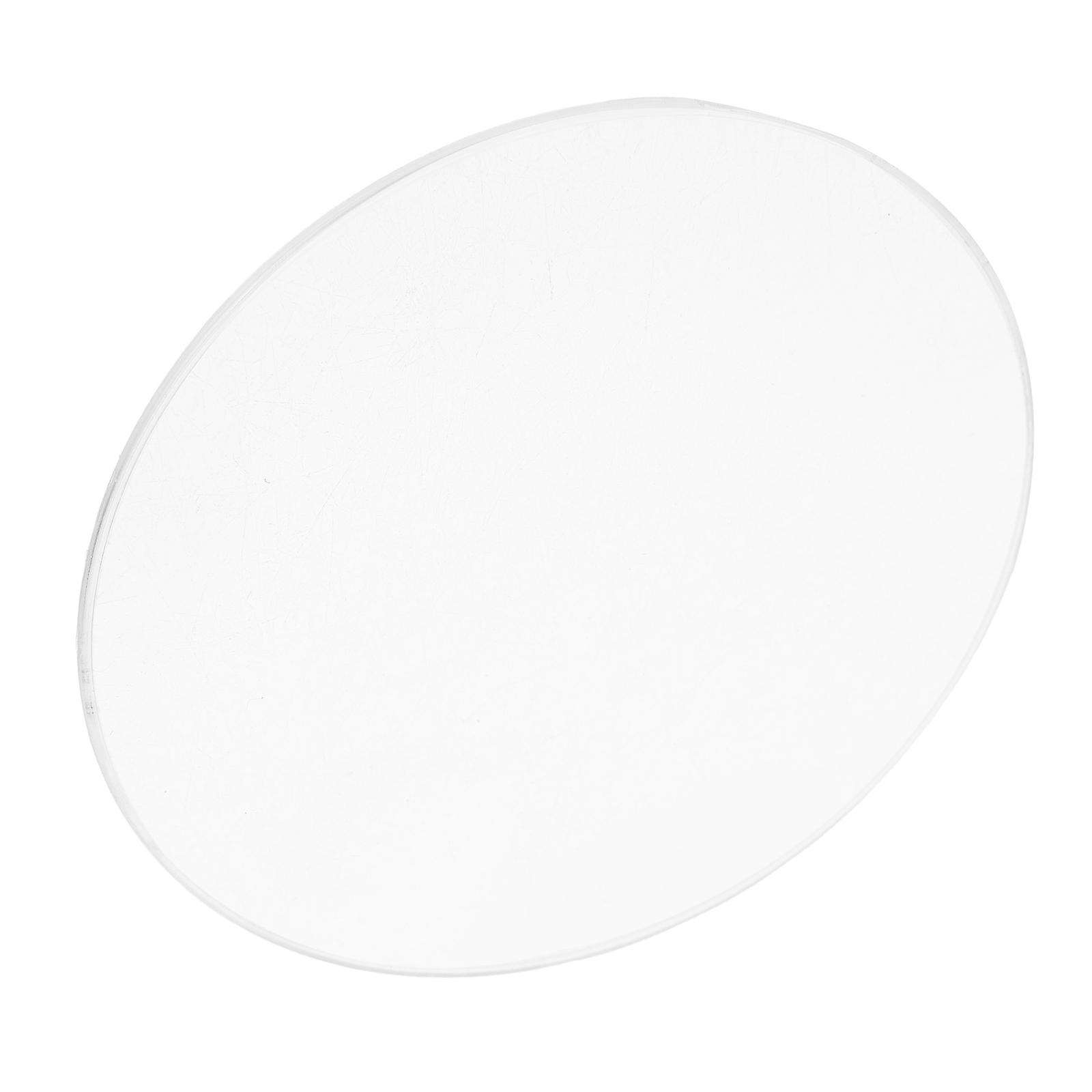 Convex Lens Optical Observation Ideal For Physics And Labs Teachers Portable And Lightweight Acrylic 10.00X10.00X0.50cm Light Focus Adjustment 1 Set