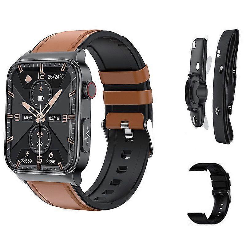 Smart watch, 1.92-inch large screen, multi-sport mode, suitable for Android and iPhone, Black