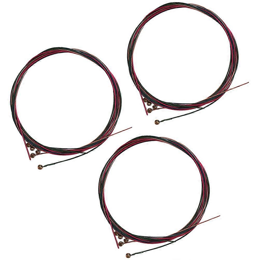 Replacement Guitar Strings Folk Style Stable Guitar 3Pcs