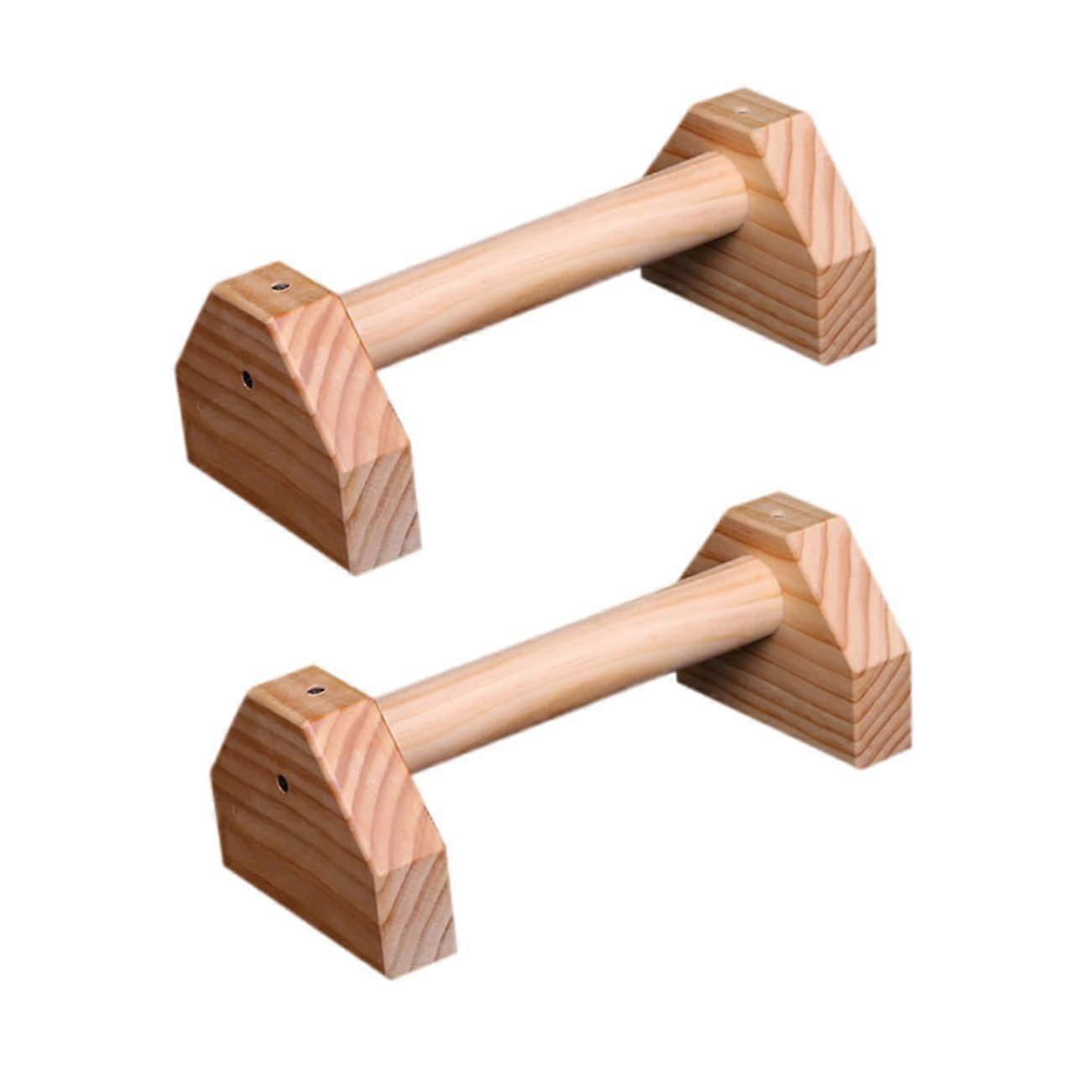 1 Pair of Stand Push Up Pulley System Lat Stand Pull Up Band Training Equipment