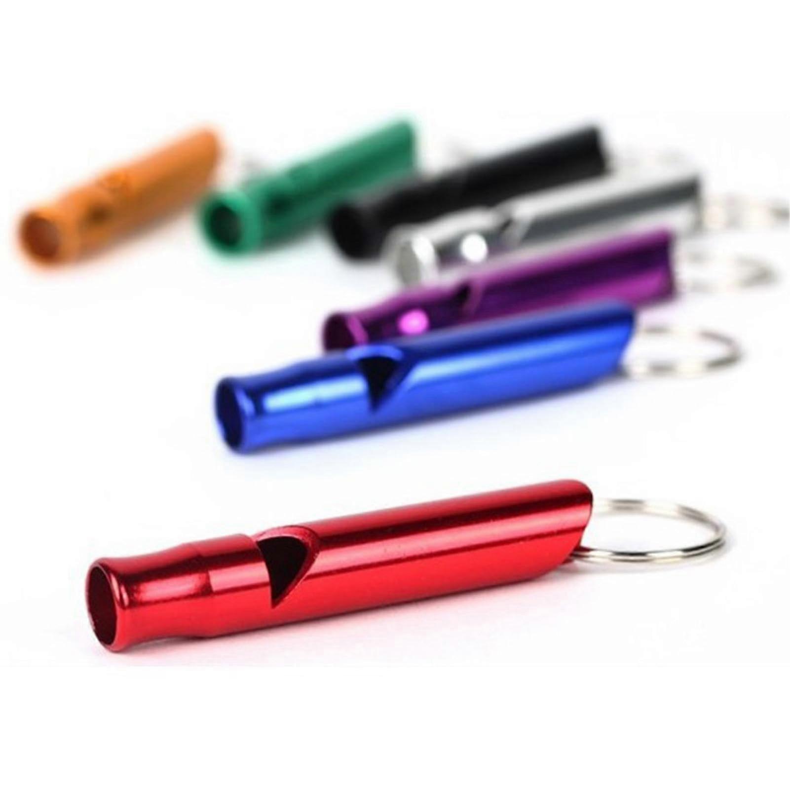 Survival Whistle Loudest Safety Whistle with Keyring for Boating, Camping, Hiking