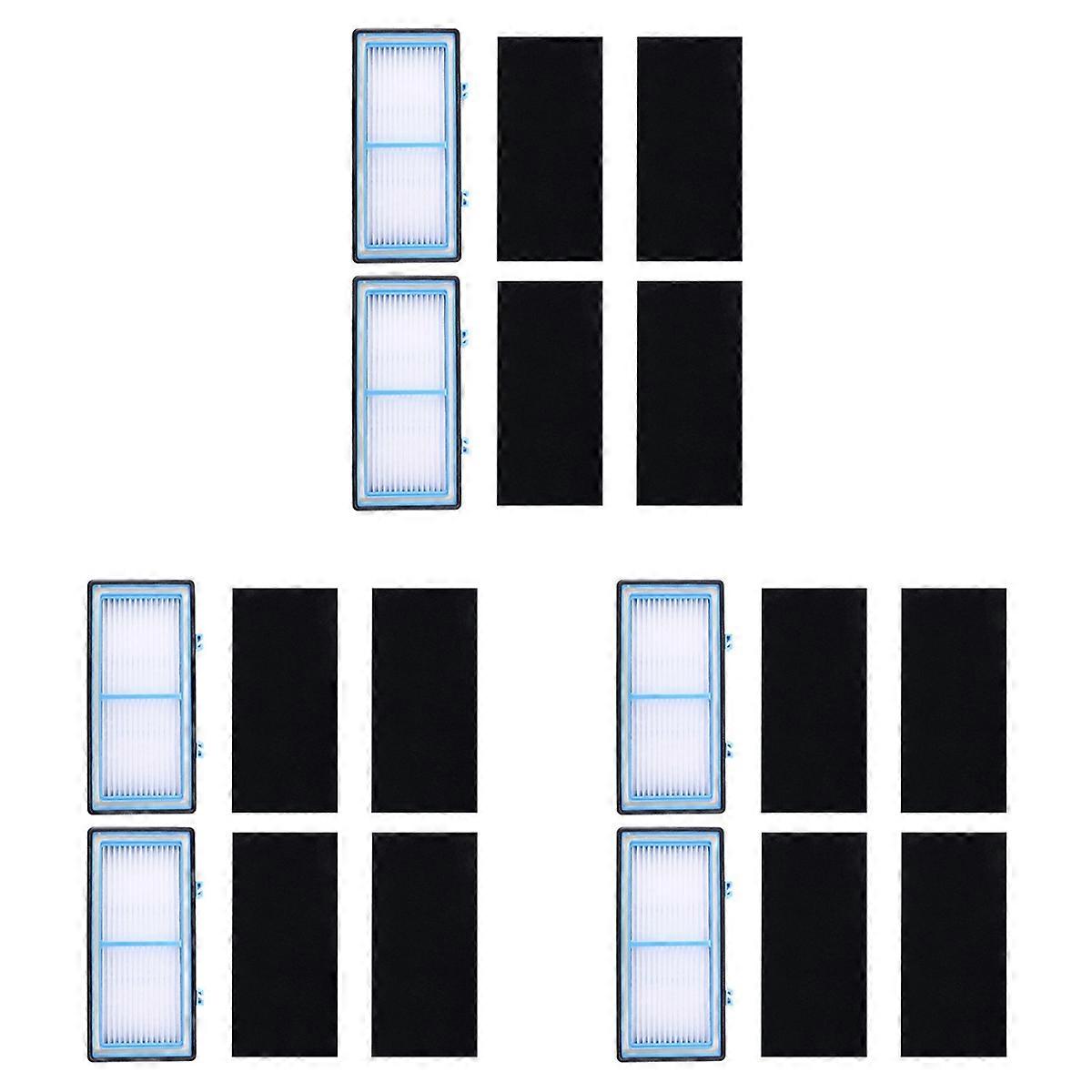 2 HEPA + 4 Carbon Booster Filters, For Air AER1 Series