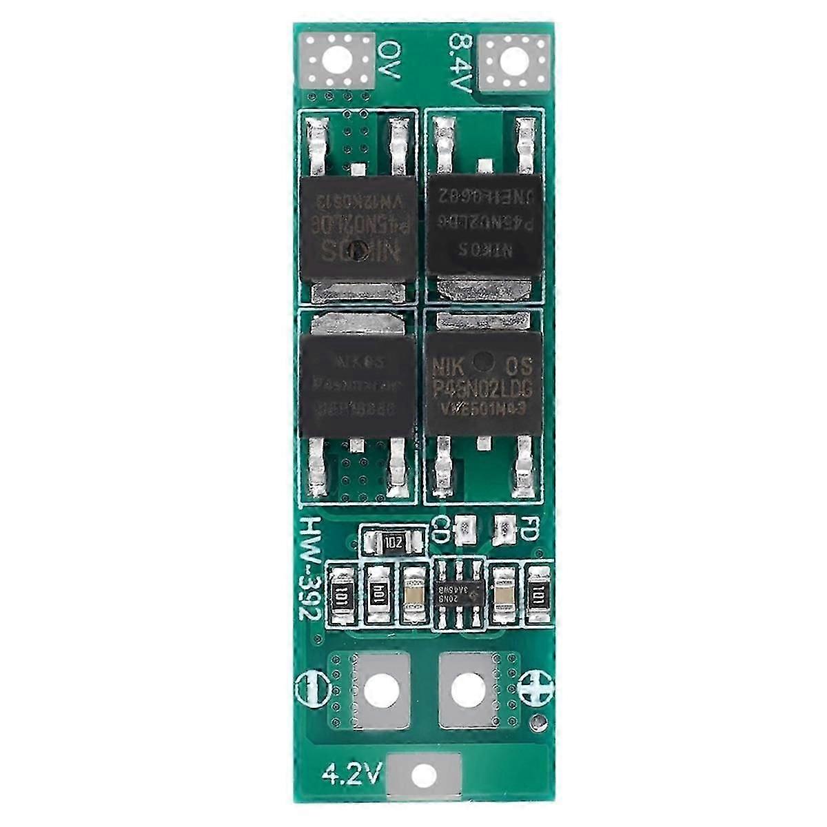2S 20A 7.4V 8.4V 18650 Lithium Battery Protection Board Board Standard Version Battery Protection B