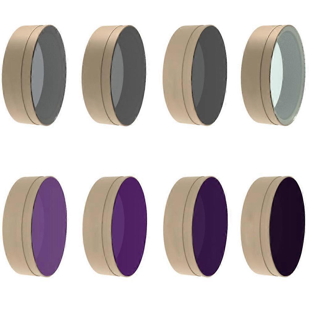 Sports Camera Lens Filter Sets CPL ND4 ND8 ND16 8PL 16PL 32PL 64PL for OSMO ACTION Camera