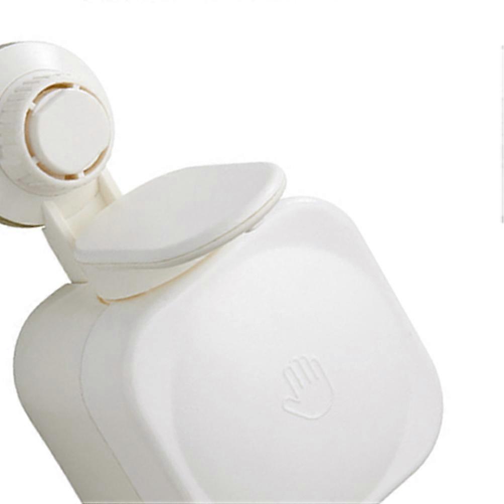 Bathroom Sink Soap Dispenser Vacuum Suction 9x16cm 1Pcs