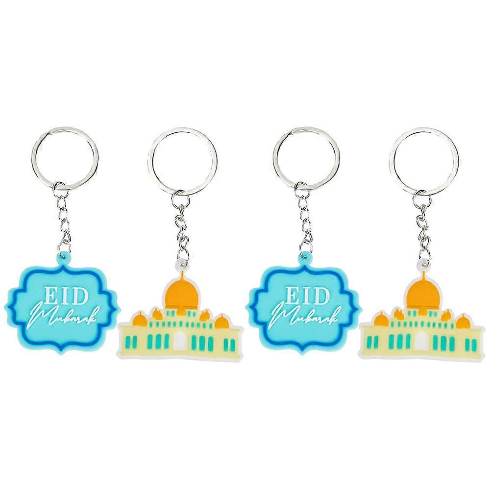 Backpack Pendant Multi Color 4Pcs Easy To Carry Keychain Ornaments
