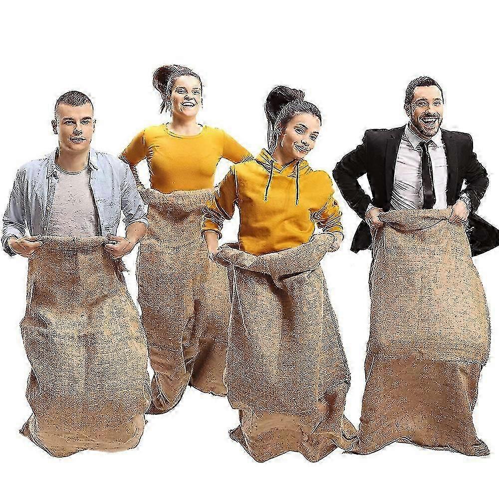 Çuval Bezi Çanta Büyük Çuval Patates Çantası Yarışma Çantası Kanguru Zıplama Çantası Açık Büyük Keten Çanta