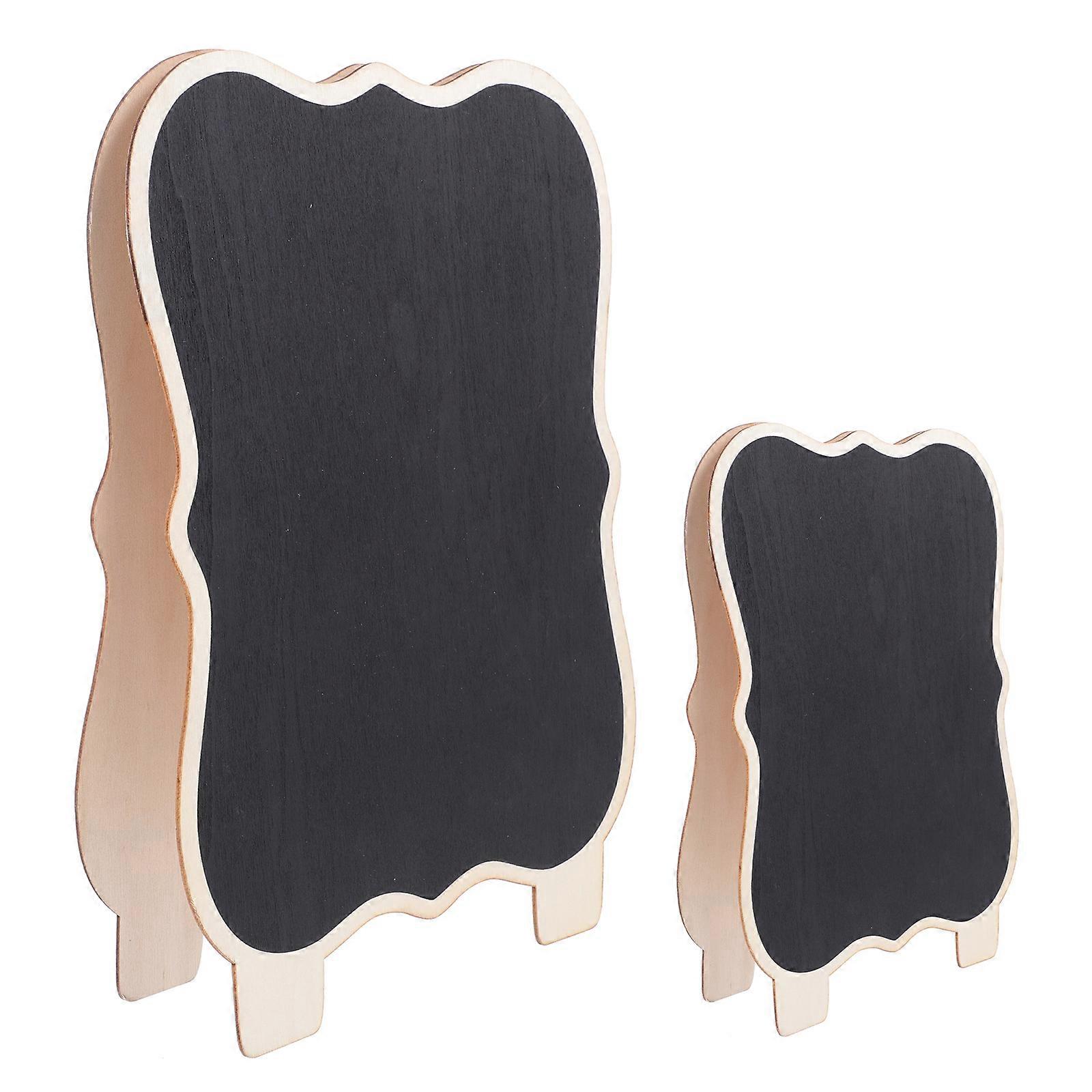 Desktop Chalkboard Creative Tabletop Memo Blackboards Writing Home Decoration 2Pcs