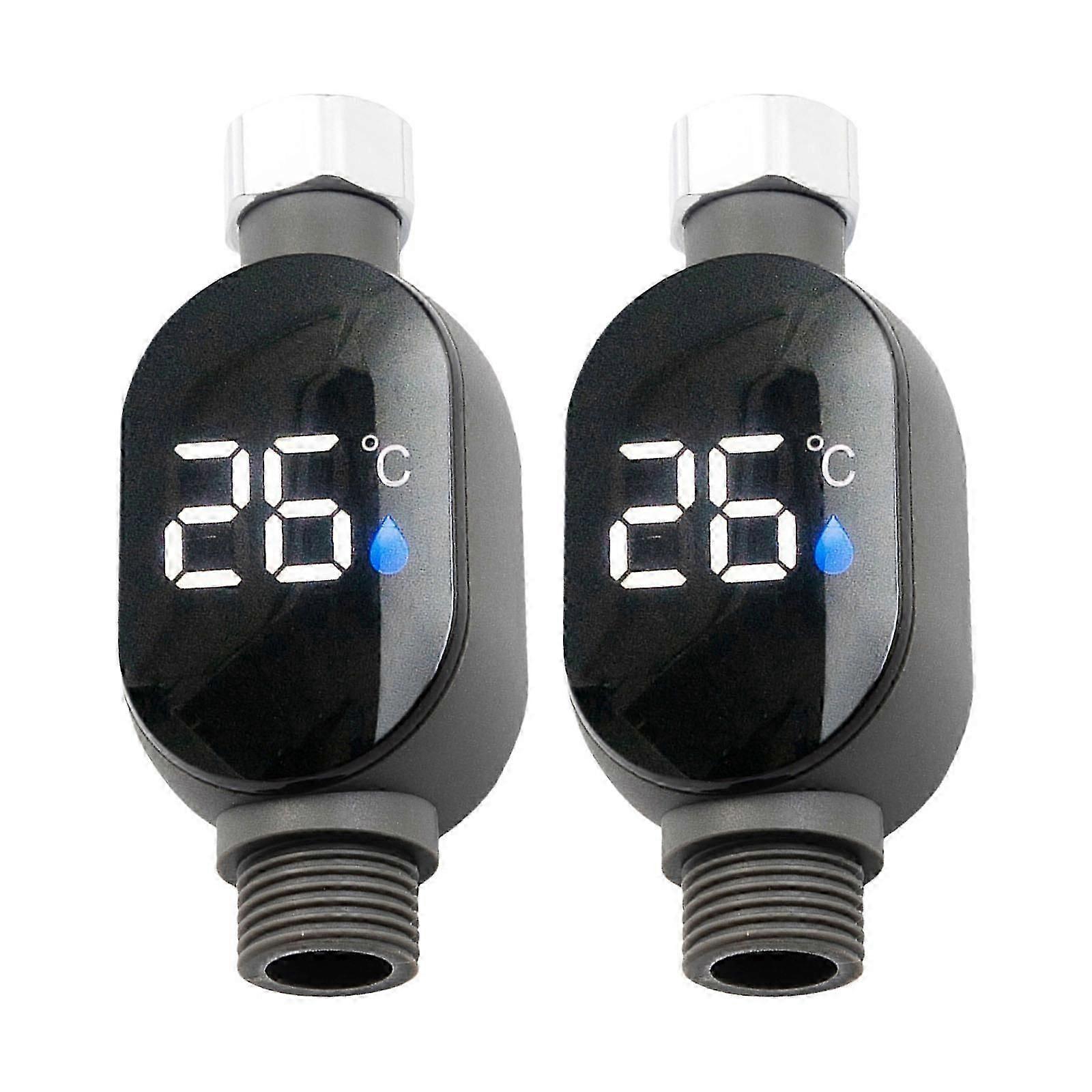 2025 Latest Model Shower Temperature Meter LED Digital Display Temperature Gauge