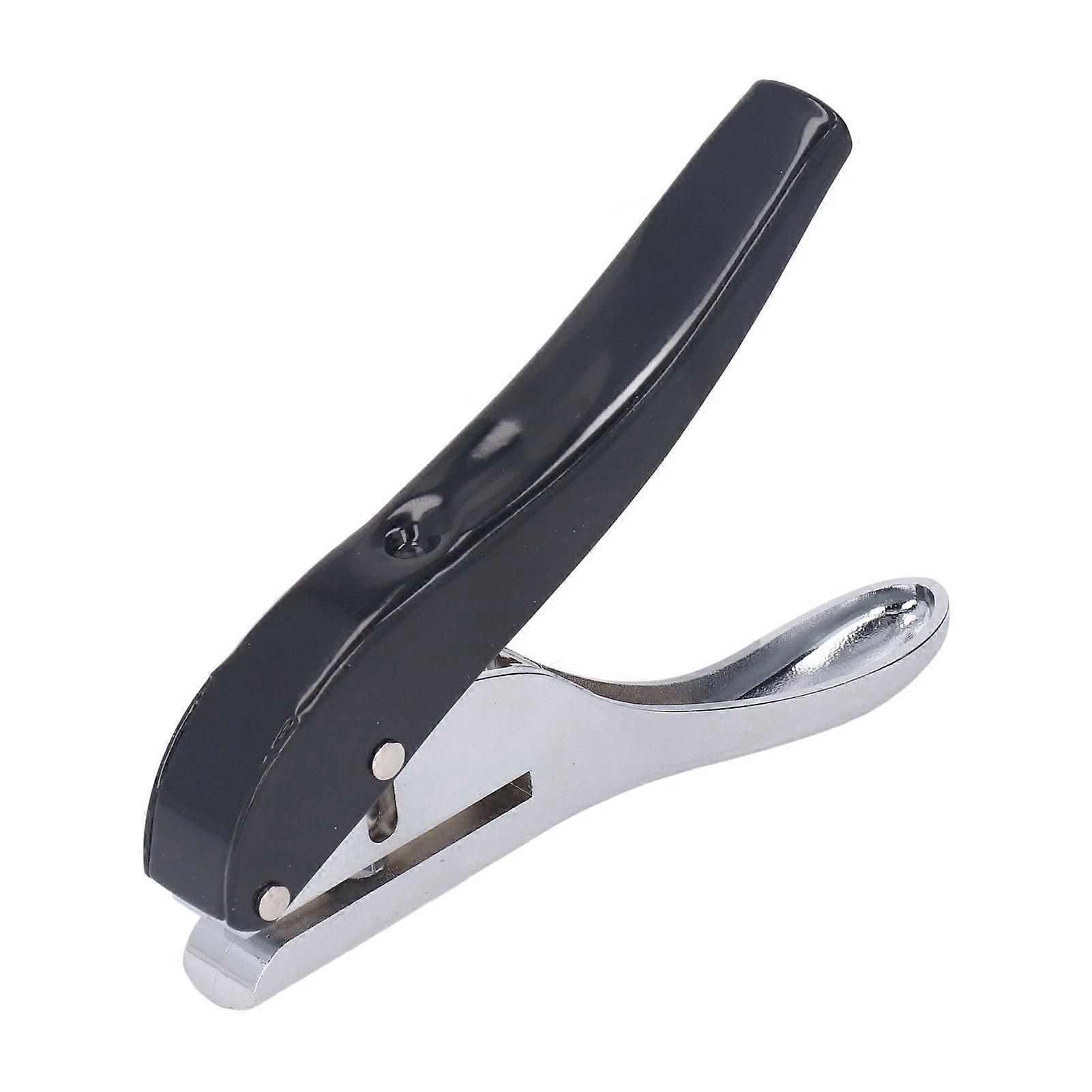 Paper Hole Punch 1 Hole Puncher 8mm DIA 25mm Depth Handheld DIY Tool for Paper File 