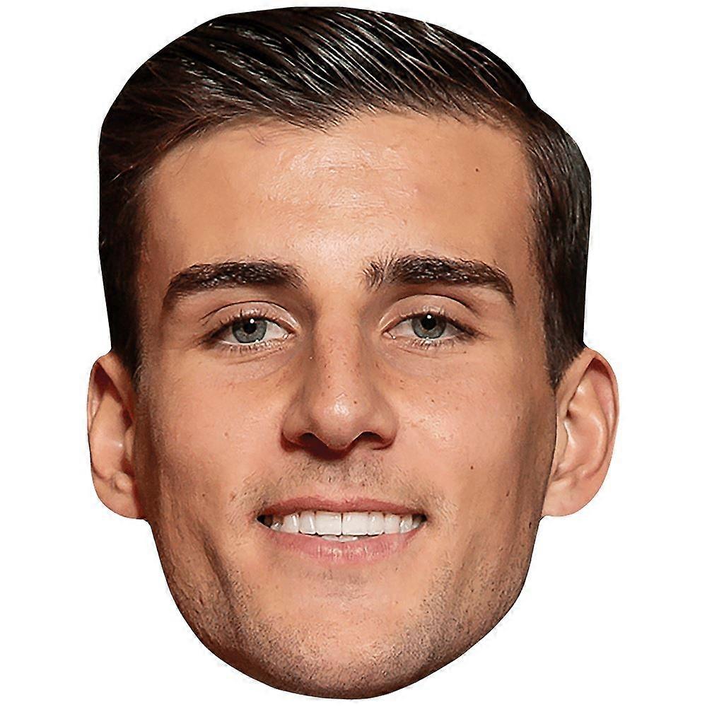 Nicholas Daicos (Smile) Celebrity Mask, Flat Card Face