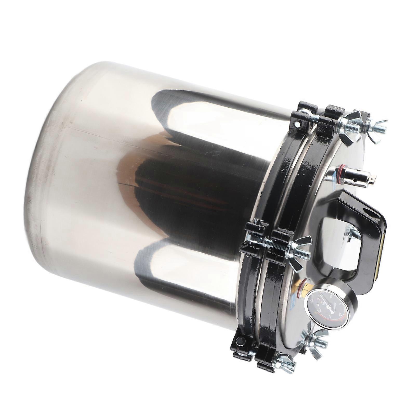 Steam Autoclave Portable High Temperature Pressure Pot Stainless Steel Machine 18L 
