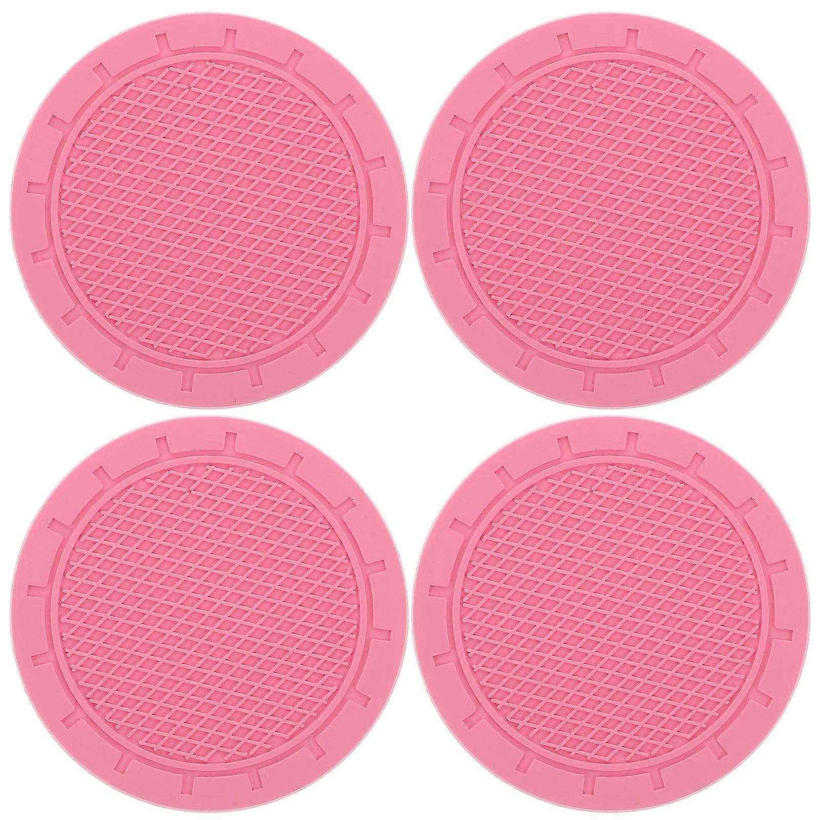 PVC Coasters Car Cup Pad Simple Design For Car Owners