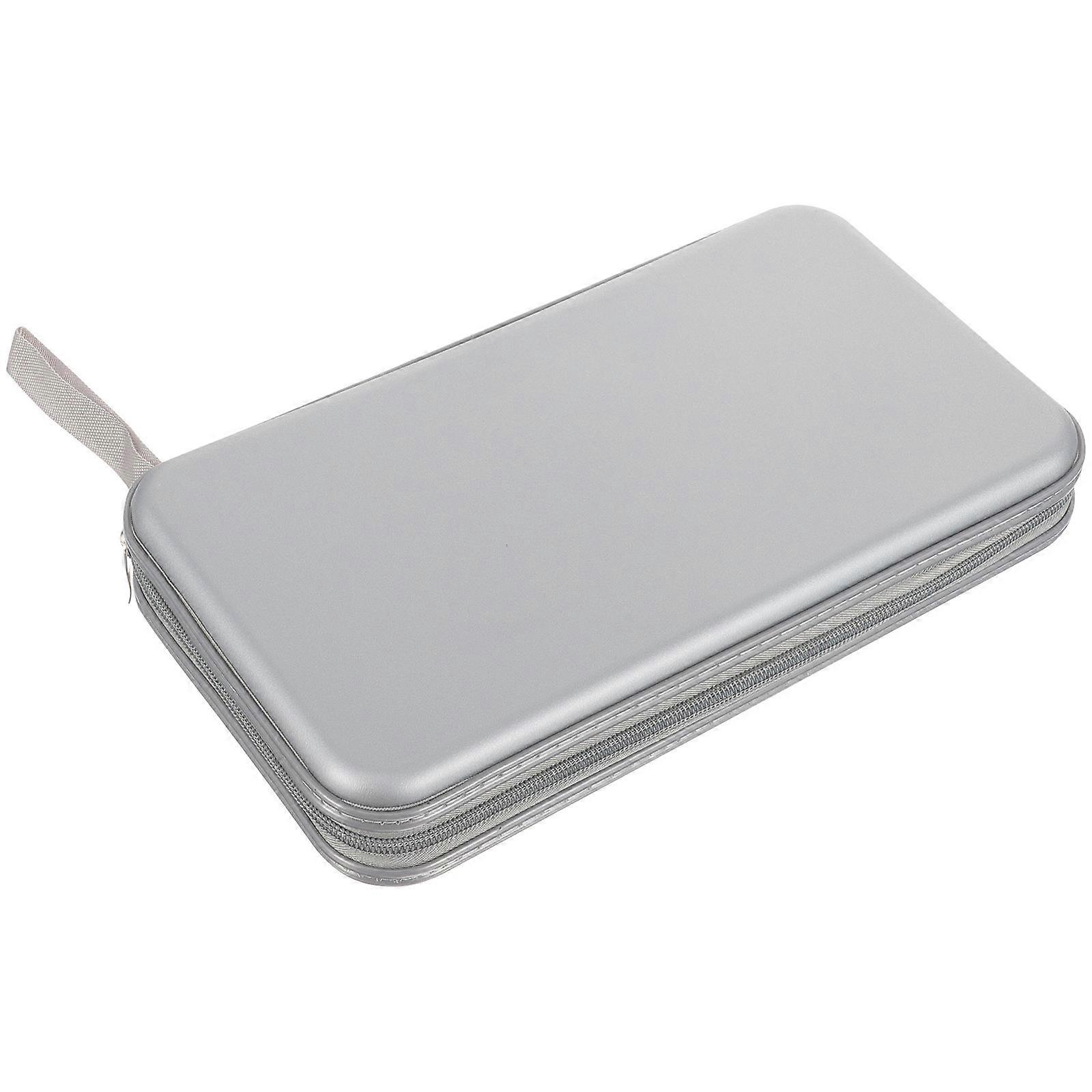 Cd Box Dvd Disc Holder High Grade Zipper Plastic 1Set